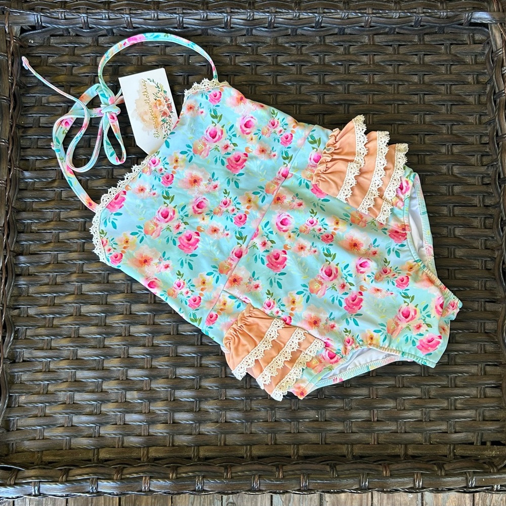 “Eliza Grace” boutique swimsuit (4T) NWT